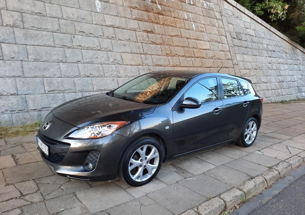 Mazda 3 cena 29900 przebieg: 64400, rok produkcji 2012 z Płock małe 301